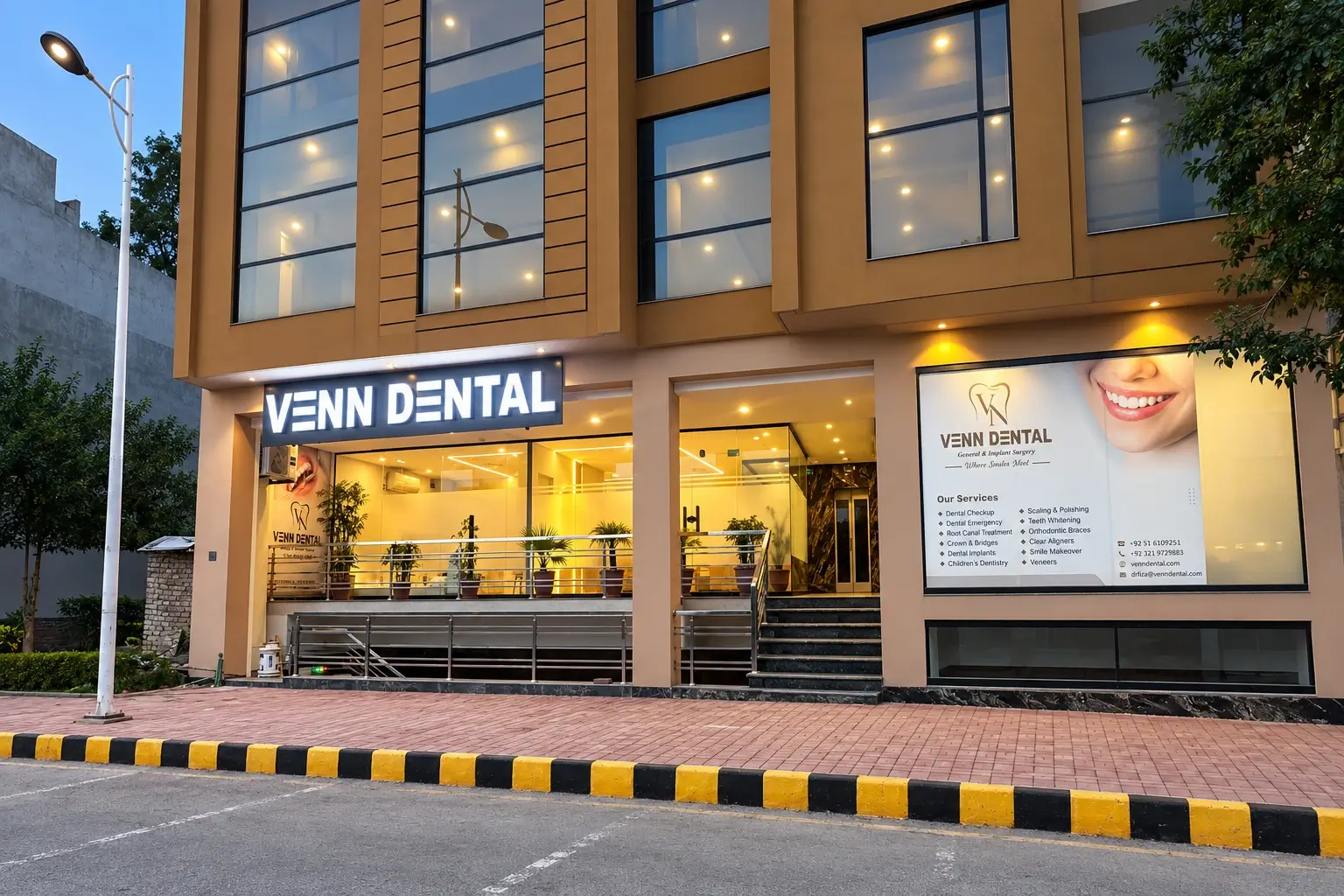 Venn Dental clinic entrance
