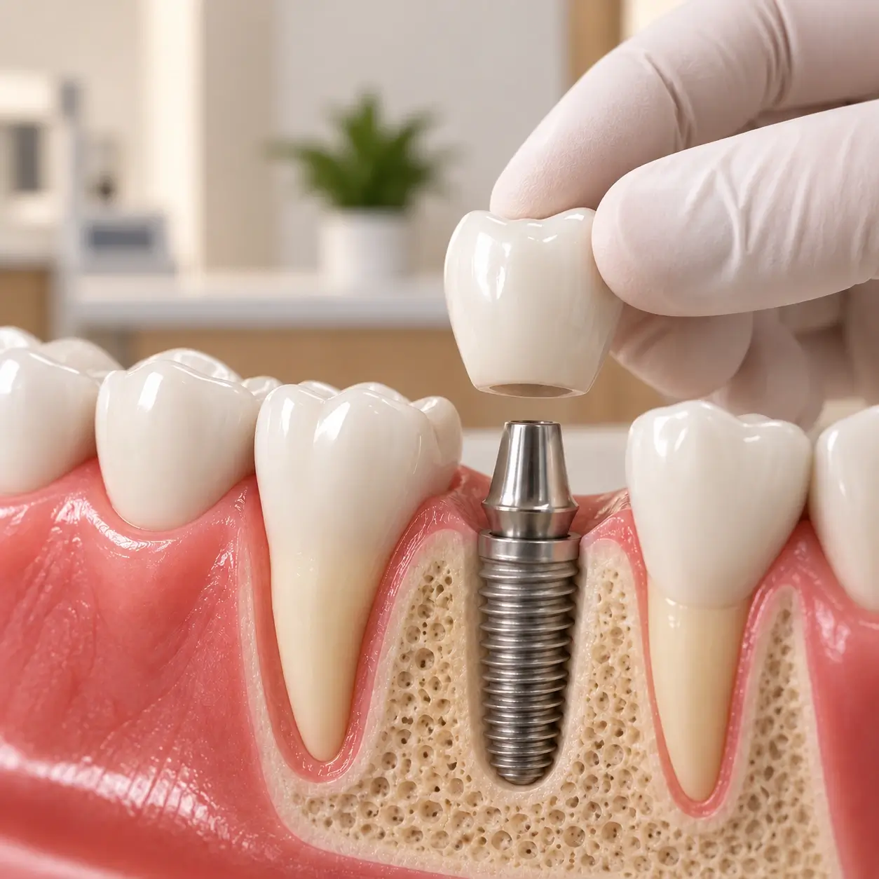 Dental Implants illustration
