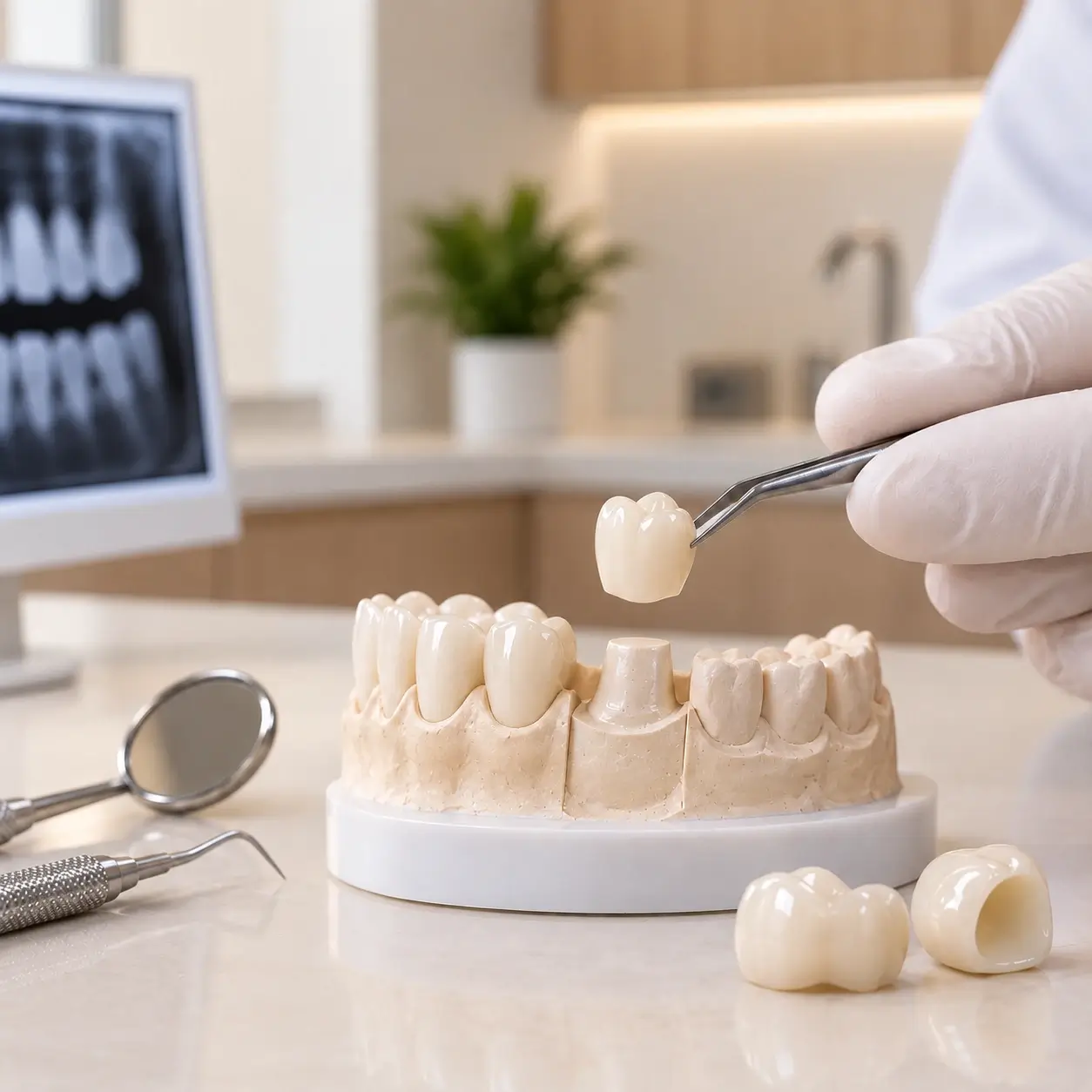 Prosthodontics illustration